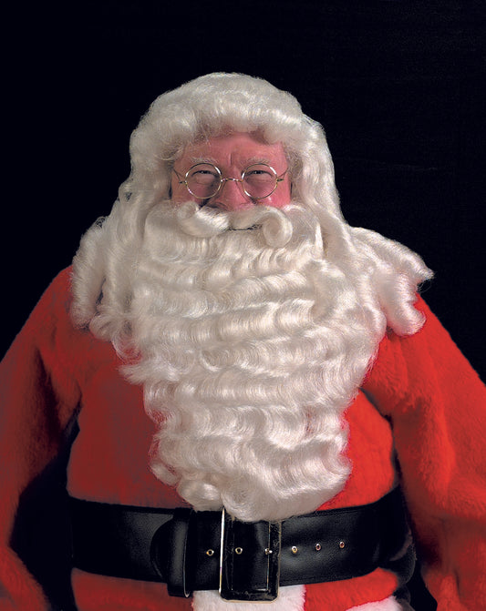 DLX Professional Santa, Extra Full Wig & Beard