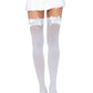 Plus Size: Thigh Highs w/ Bow