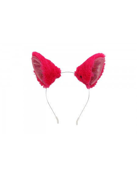 elope Magenta Anime Cat Ears Headband