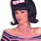 50’s Bouffant Wig: Black