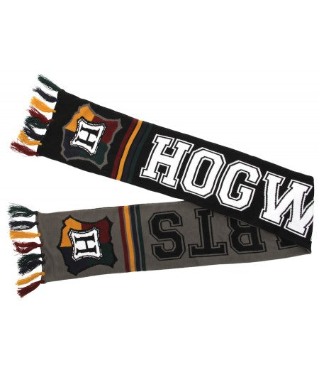 Reversible Knit Scarf - Hogwarts