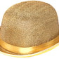 Glitter Derby Hat - Gold