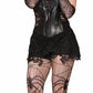 Spider Web Arm Sleeves - Black Lace