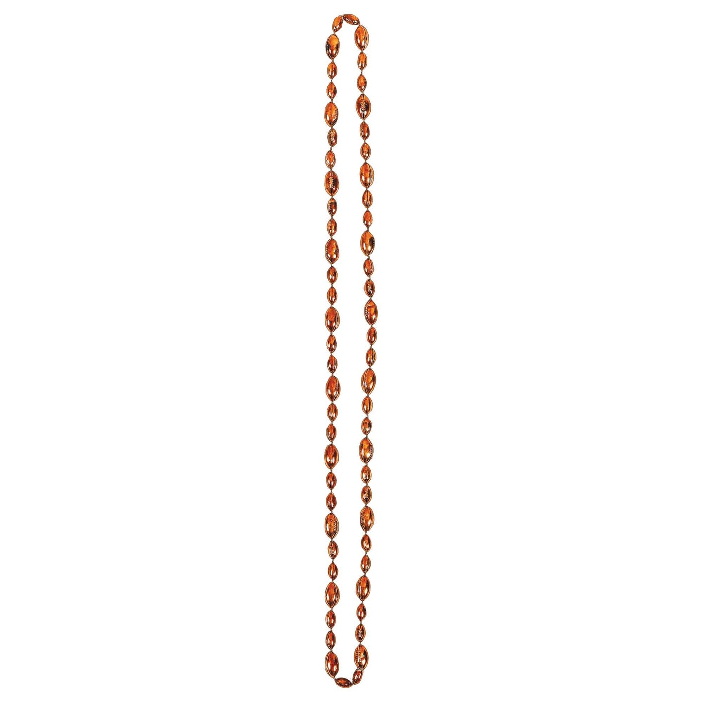 36" Small Football Beaded Necklace (1ct.)