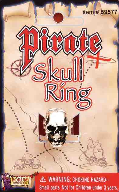 Pirate Skull Ring