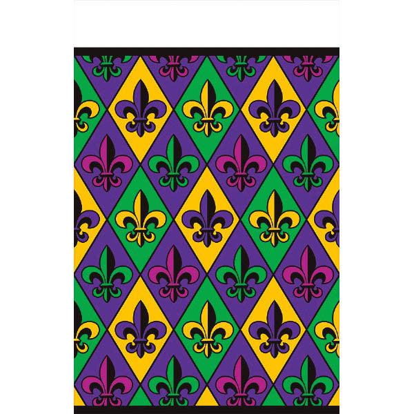 Plastic Tablecover: Fleur De Lis