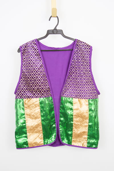 Mardi Gras Vest