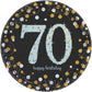 7" Plates - 70th Sparkling Celebration (8ct.)