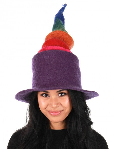 Elope Rainbow Borealis Heartfelted Witch Hat