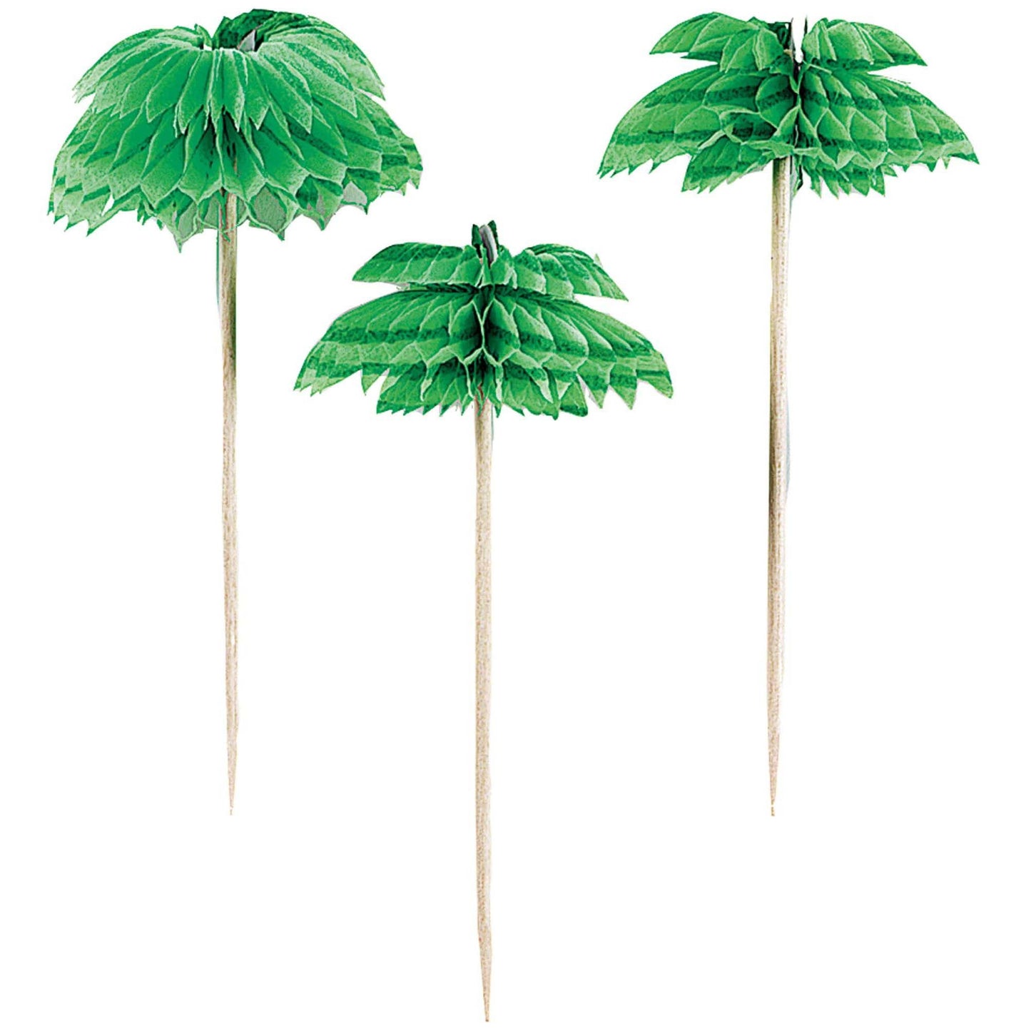 Palm Tree Honeycomb Picks