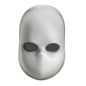 Blank Black Eyes Doll Mask