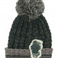 Slytherin Heathered Pom Beanie