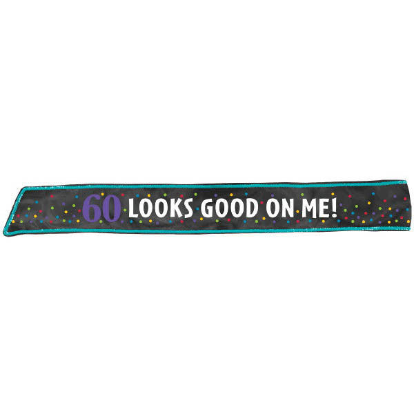 Birthday Sash - 60th