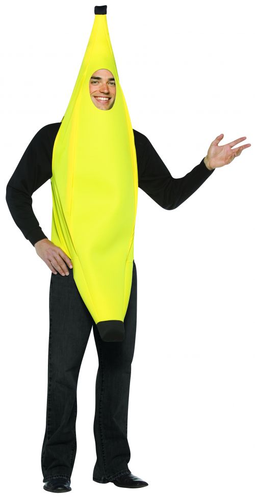 Adult Banana Costume: O/S