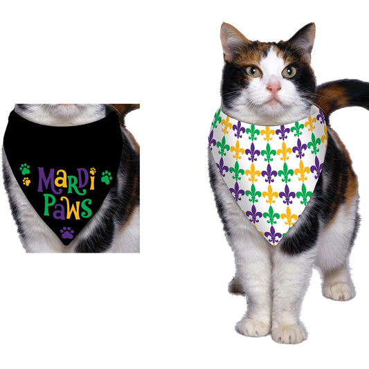 Mardi Paws Pet Bandana