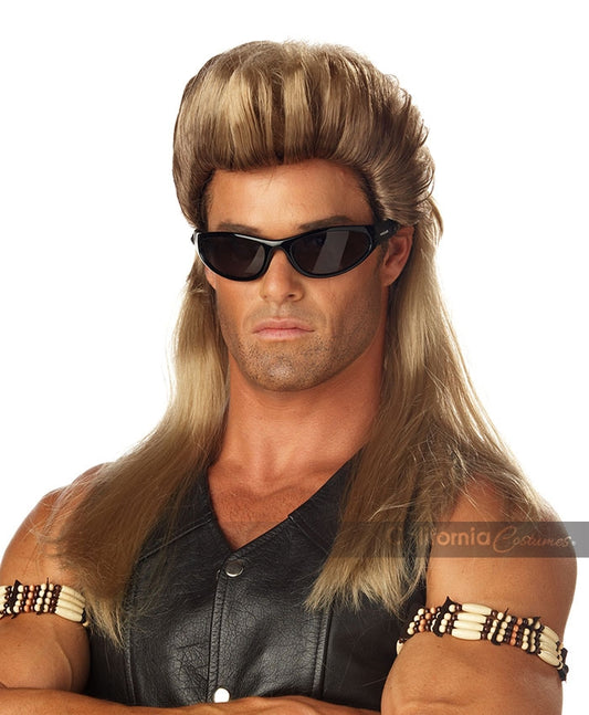 Adult Bail Enforcer Wig: LT. Brown/Blonde