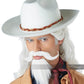 Buffalo Bill Wig: White