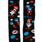 Dr. Seuss The Cat In The Hat Pattern Socks Adult