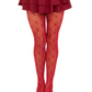 Love Struck Heart Net Tights
