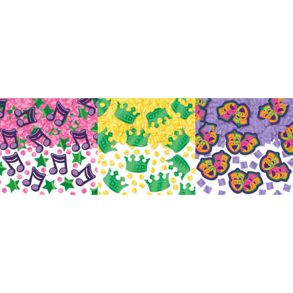 Mardi Gras Confetti (3pk.)