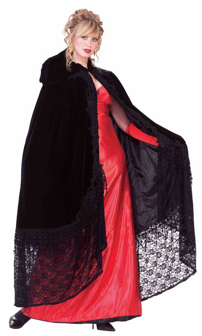 56" Victorian Cape w/ Lace