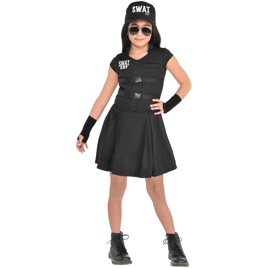 Girl's S.W.A.T. Girl Costume