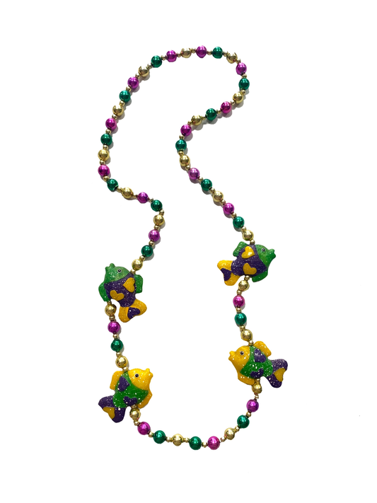 Specialty Beads -Mardi Gras Fish