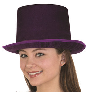 6" Velvet Top Hat