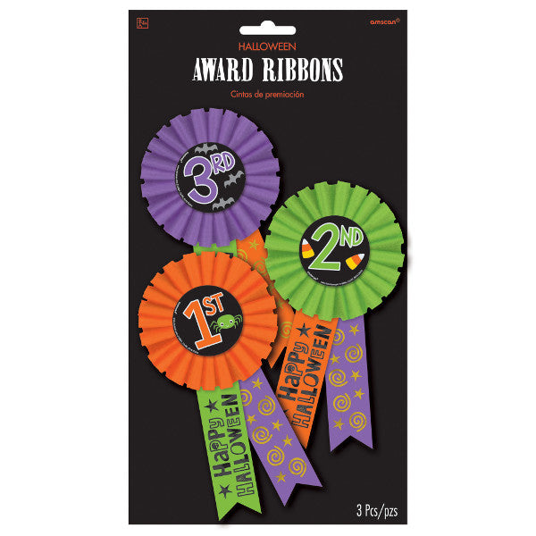 Halloween Award Ribbons (3pk.)