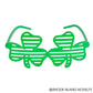 Shamrock Slotted Glasses