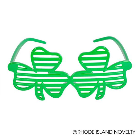 Shamrock Slotted Glasses