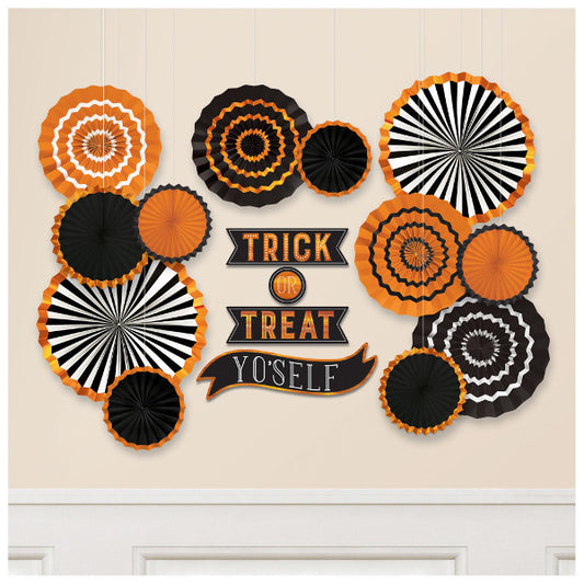 Hallows' Eve Paper Fan Decorating Kit