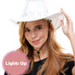 Neon Light-Up Cowboy Hat