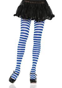 Nylon Striped Tights