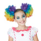 Clown Puffs Wig: Rainbow