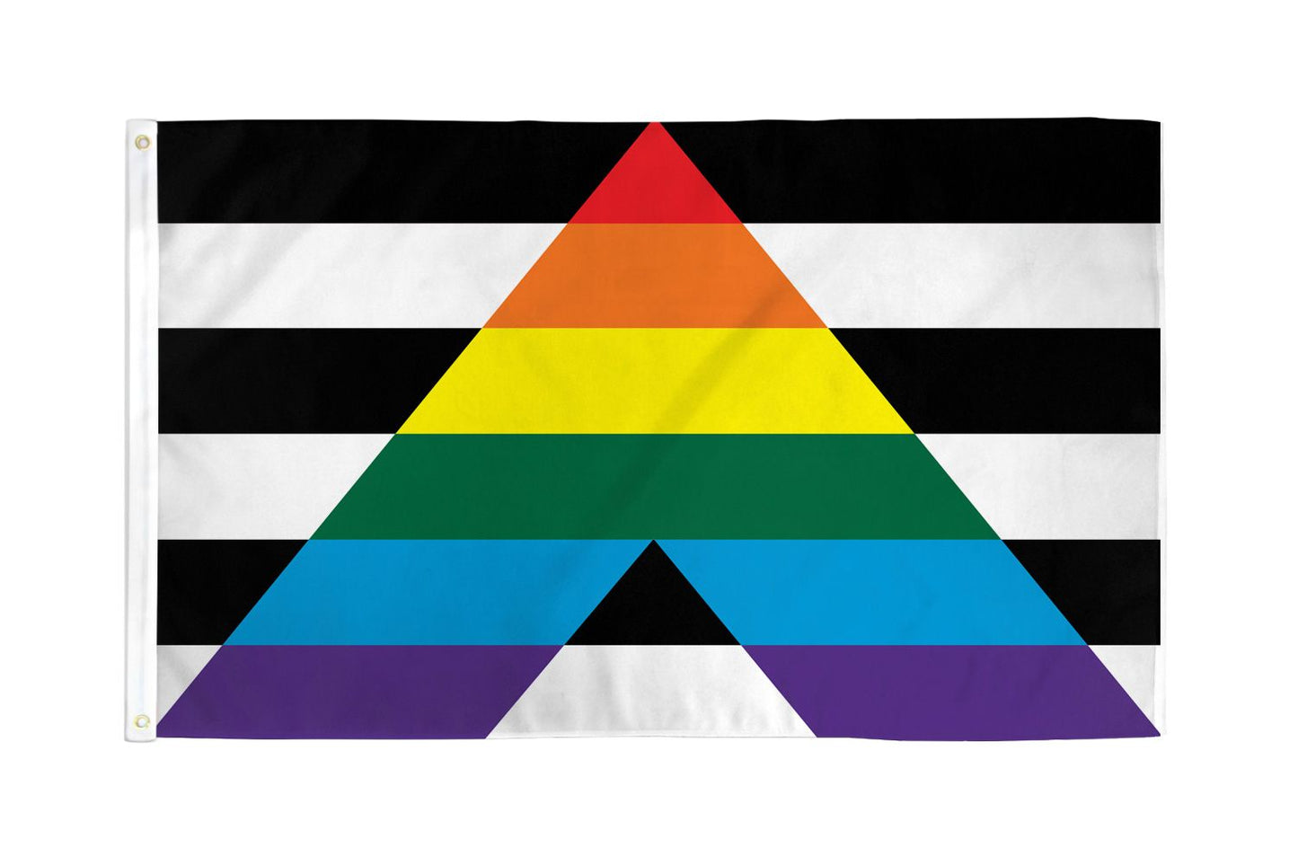 Flag (3x5Ft) - Gay Straight Alliance