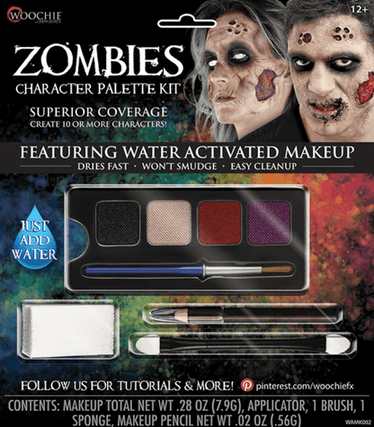 Character Water Activated M/U Palette Kit