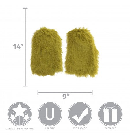 Dr. Seuss The Grinch Fuzzy Leg Warmers