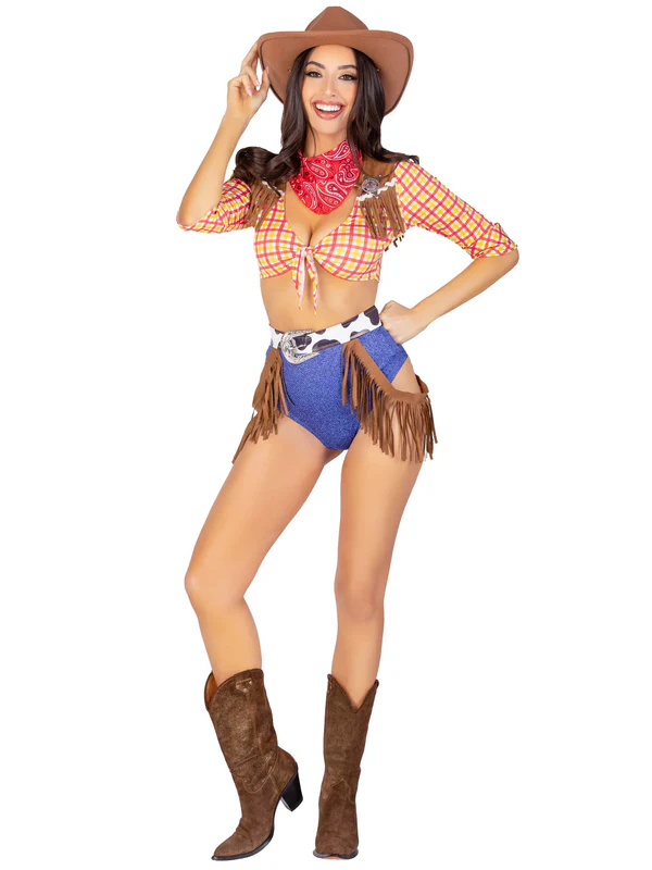 Women's Playful Cowboy Costume