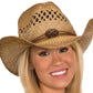 Vented Seagrass Western Cowboy Hat