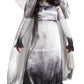 A woman wearing a deluxe La Llorona costume. 