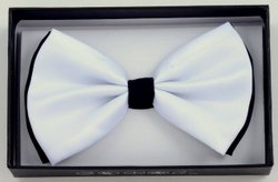 Bowtie: White/Black (BOT-16-BW)