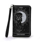 Clutch Vinyl Wallet: Tarot Card