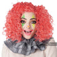 Bright Red Curly Clown Wig (Glow In The Dark)