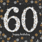 Beverage Napkins - 60th Sparkling Celebration (16ct.)