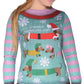 Ladies Sweater Tee: Wiener Wonderland