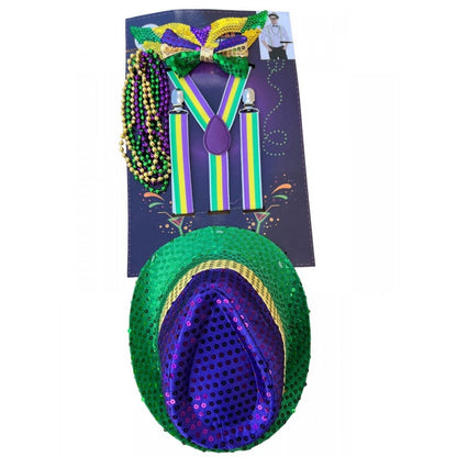 Mardi Gras Sequin Accessory Kit