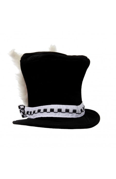 White Rabbit Topper Plush Hat