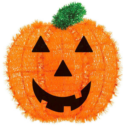 Pumpkin Tinsel Decoration