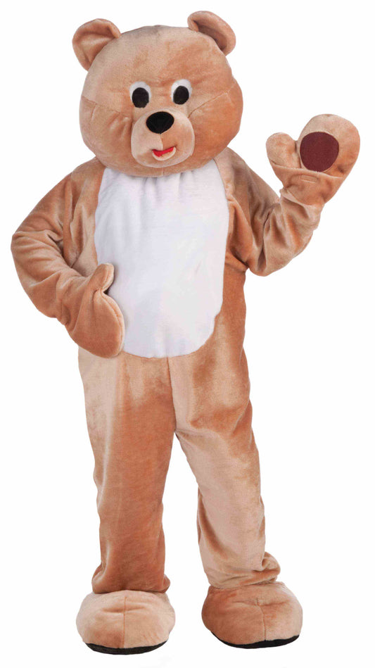 Adult Deluxe Plush Mascot: Honey Bear - Standard